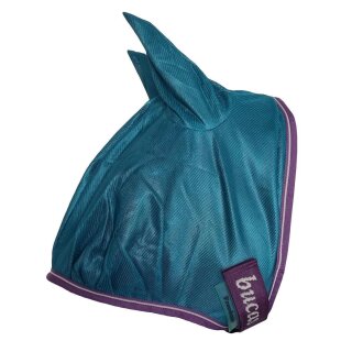 Bucas Freedom Fliegenmaske green/violet-S