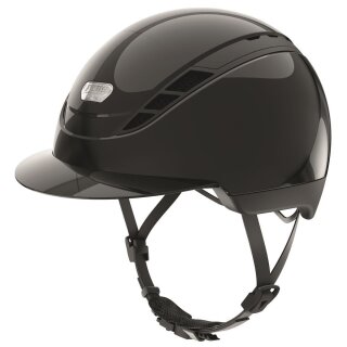 Abus Pikeur Reithelm AirDuo Shiny  shiny black-55-58