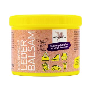 B & E Bienenwachs-Leder-Balsam 500ml