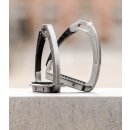 Waldhausen Aluminium Steigbügel, grau/metallic, 12 cm