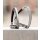 Waldhausen Aluminium Steigbügel, grau/metallic, 12 cm