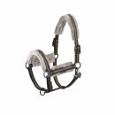 Eskadron Halfter DOUBLE PIN GIRTH FAUXFUR Platinum 24