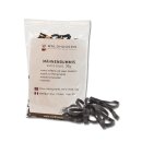 Mähnengummis weiß   breit 30 gr. weiß