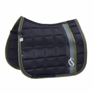 BIG SQUARE MATTGLOSS Schabracke DL navy