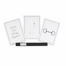 Eskadron Wandbilder SET OF 3 Platinum 25