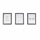 Eskadron Wandbilder SET OF 3 Platinum 25