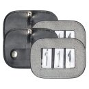 Turniernummern IRHGlitter square, Satz von 2 Stk