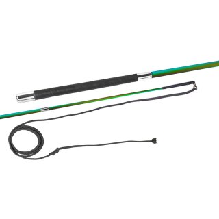 Fleck Longierpeitsche CARBON COMPOSITE Rainbow 2-FACH TELESKOP 200cm