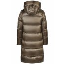 Pikeur Selection Quilted Coat Damen – langer Winter-Reitmantel mit Kapuze