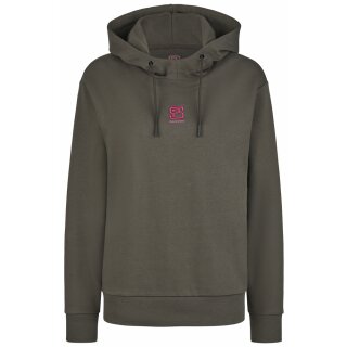 Pikeur Damen Hoody HW25 – sportlicher Kapuzenpullover mit Teddy-Label