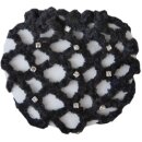 Haarnetz chenille schwarz