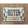 Retro Blechschild Pferde Vintage 30 x 20 cm
