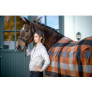 Eskadron FLEECE CHECK Abschwitzdecke Platinum 26 S/S