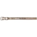 Sporenriemen Metallic gold-silber