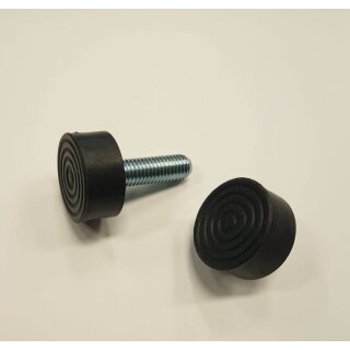 Anschlaggummi 30mm rund 10er Gewinde