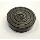 Auftrittgummi 60mm rund 10er Gewinde