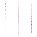 Longierpeitsche, zerlegbar pink 180 cm