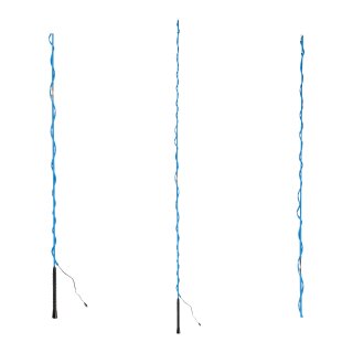 Longierpeitsche, zerlegbar azurblau 200 cm