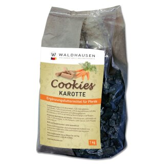 Cookies, 1 kg Karotten