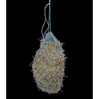 Heunetz, 5cmx5cm engmaschig azurblau