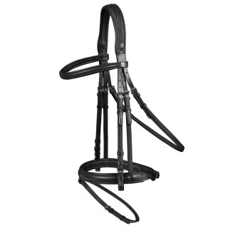 Waldhausen X-Line Trensenzaum Supersoft schwarz WB