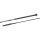 Dressurgerte LEATHERTOP, WEICHE FIBERGLAS-EINLAGE, GARNGESP. LACKIERT, LEDERGR. 120cm