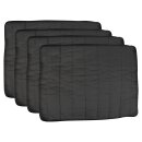 Bandagierkissen, 4er Set schwarz