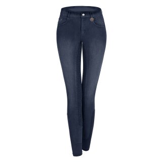 Damen Jeansreithose Doro grau 40