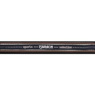Eskadron Halfter Dornschnalle  cognac-creme-nightblue V