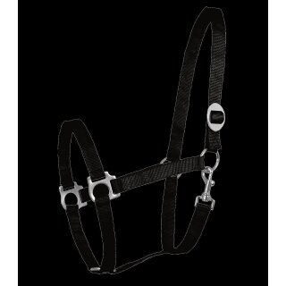 Halfter Perlon schwarz WB
