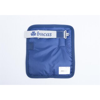 Bucas Brusterweiterung navy/silber T-Verschluss
