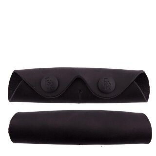 Kinnkettenunterlage BR Leder schwarz