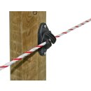 EURO Cord Seilisolator schwarz, 20 Stück