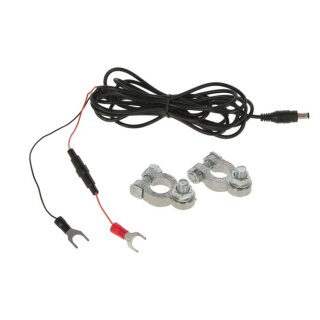 Anschlusskabel für Auto-/ Weidezaunbatterie