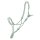 Knotenhalfter pastellgreen/metall VB
