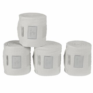 Bandagen FLEECE STAMPED Satz pearlgrey Platinum 22