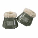 Sprungglocken CROCO FAUXFUR L ashgreen Platinum 22