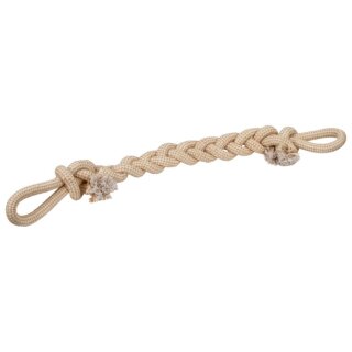 Strick XL 80 cm Jute/Baumwolle Hundespielzeug