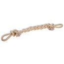 Strick XL 80 cm Jute/Baumwolle Hundespielzeug