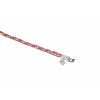 steel blue-greige-coral blossom