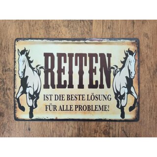 Reiten ist...